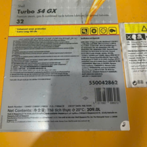 Dầu Tuabin Shell Turbo S4 GX 32