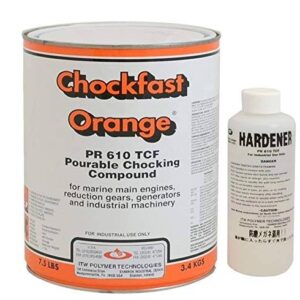 Hợp Chất Đổ Chân Đế Máy & Đệm Kê Epoxy Cao Cấp Chockfast Orange PR-610 TCF