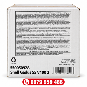 Shell Gadus S5 V100 2 – Mỡ Vòng Bi Chịu Nhiệt 150°C